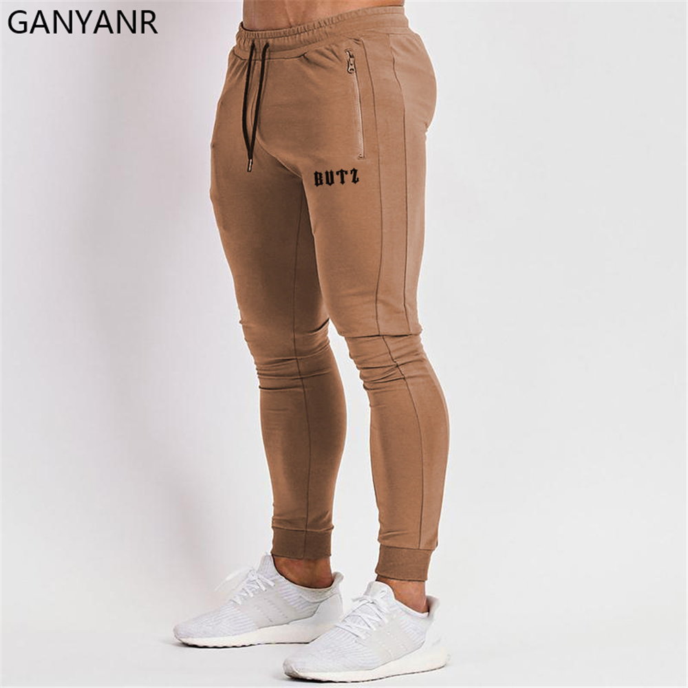 Crossfit G - GANYANR Running Pants Men Jogging Gym
