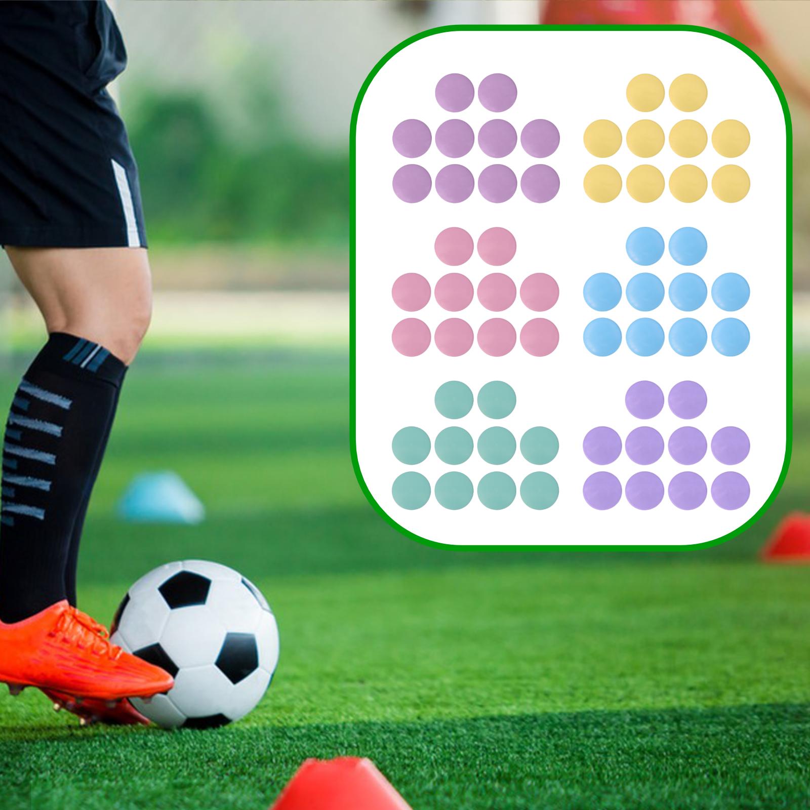 Speed Agility Dots - Agility Practice Cone Marker Set Flat