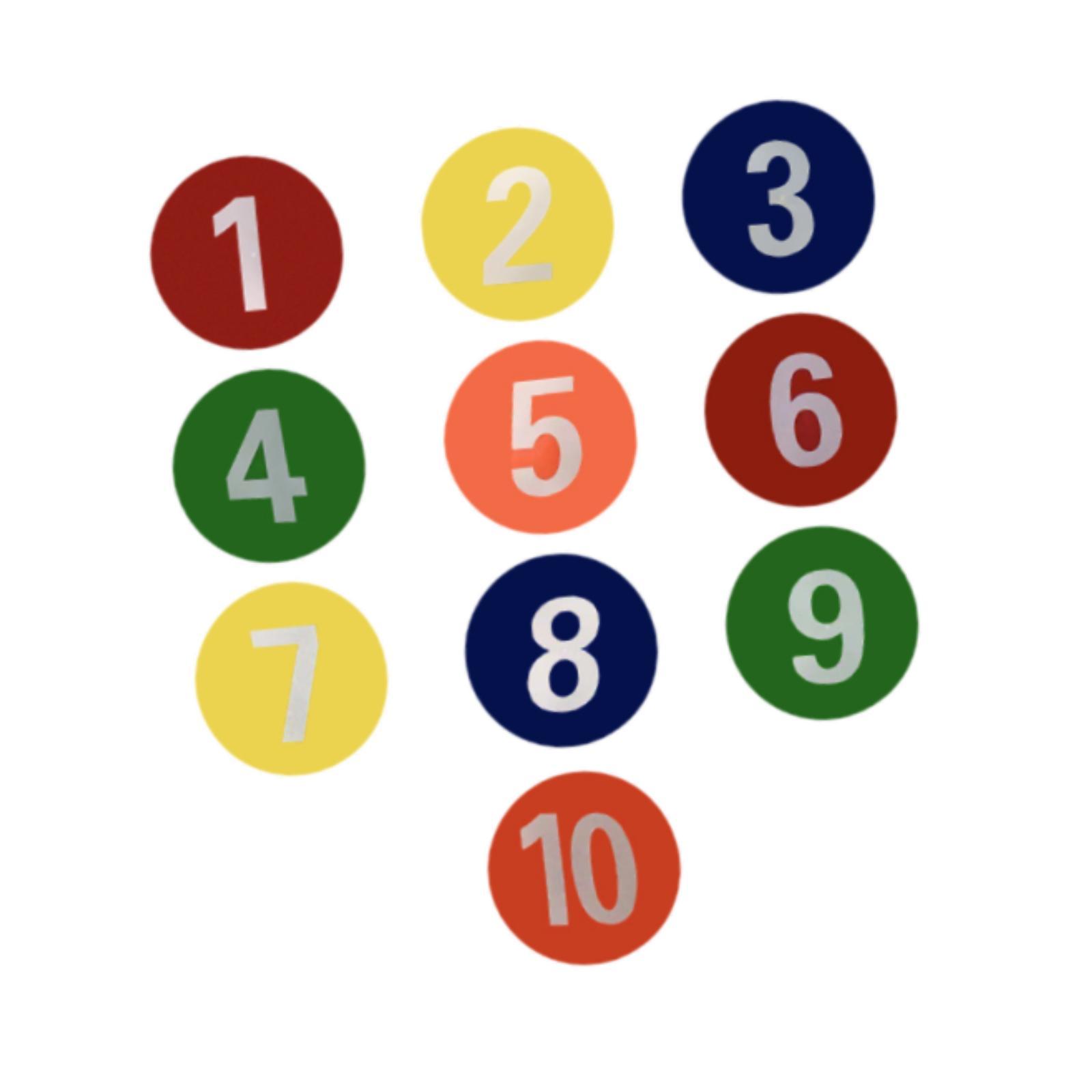 10x Numbered Floor Dots Marker - đánh giá và giá Speed Agility Dots