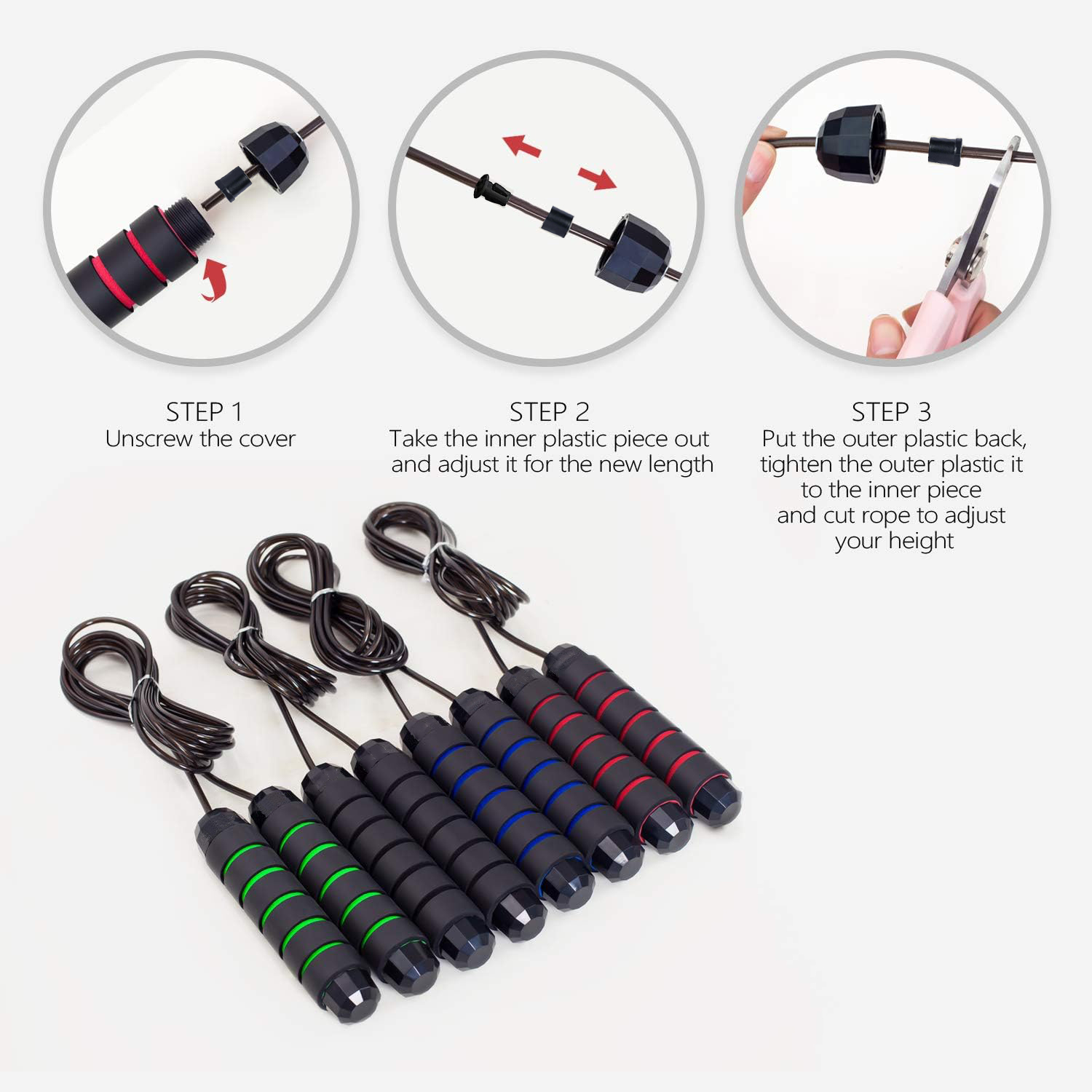 Jump Rope for Fitness,Speed Ju - đánh giá và giá Jump Rope Speed Bearing
