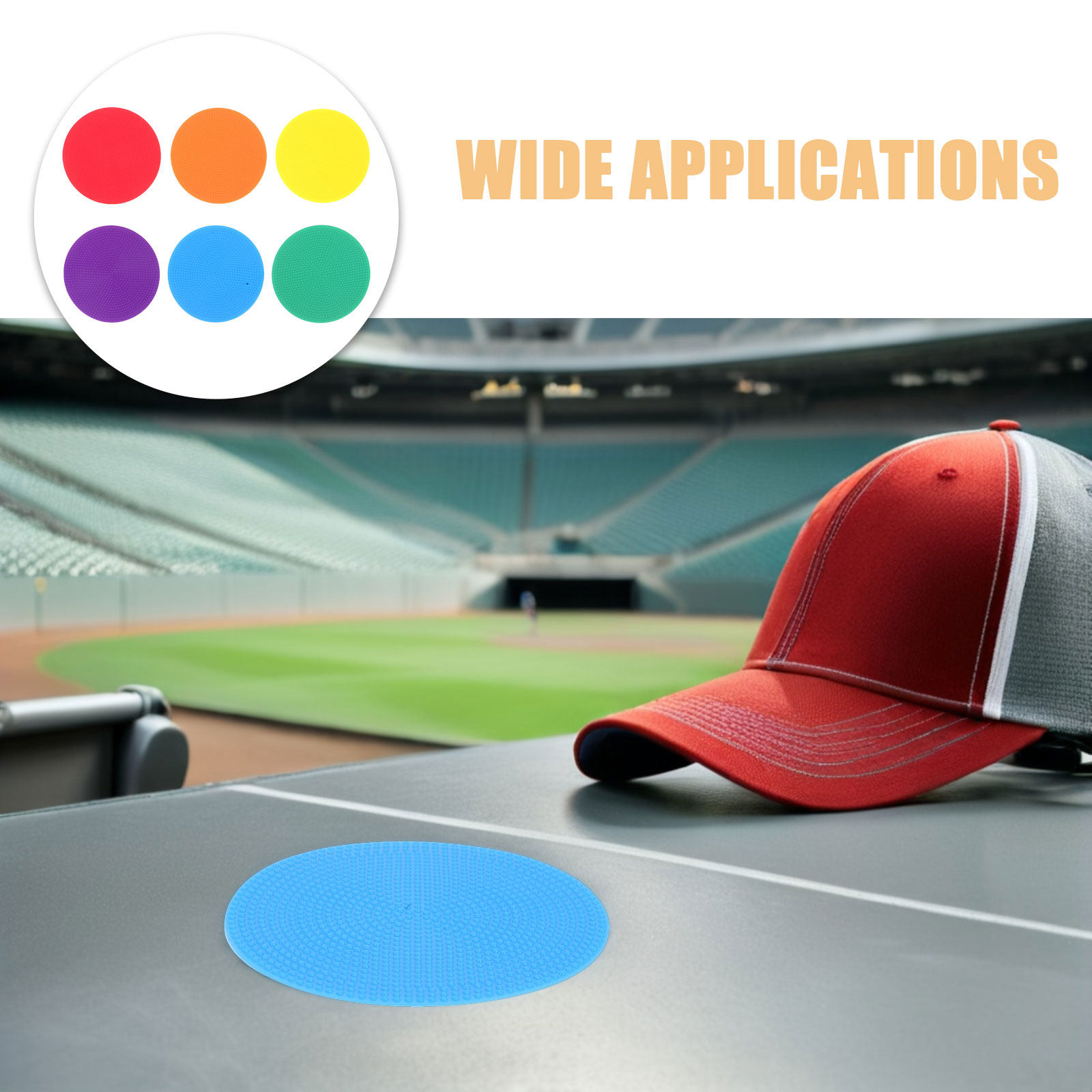 6Pcs Soccer Training Markers P - đánh giá và giá Speed Agility Dots