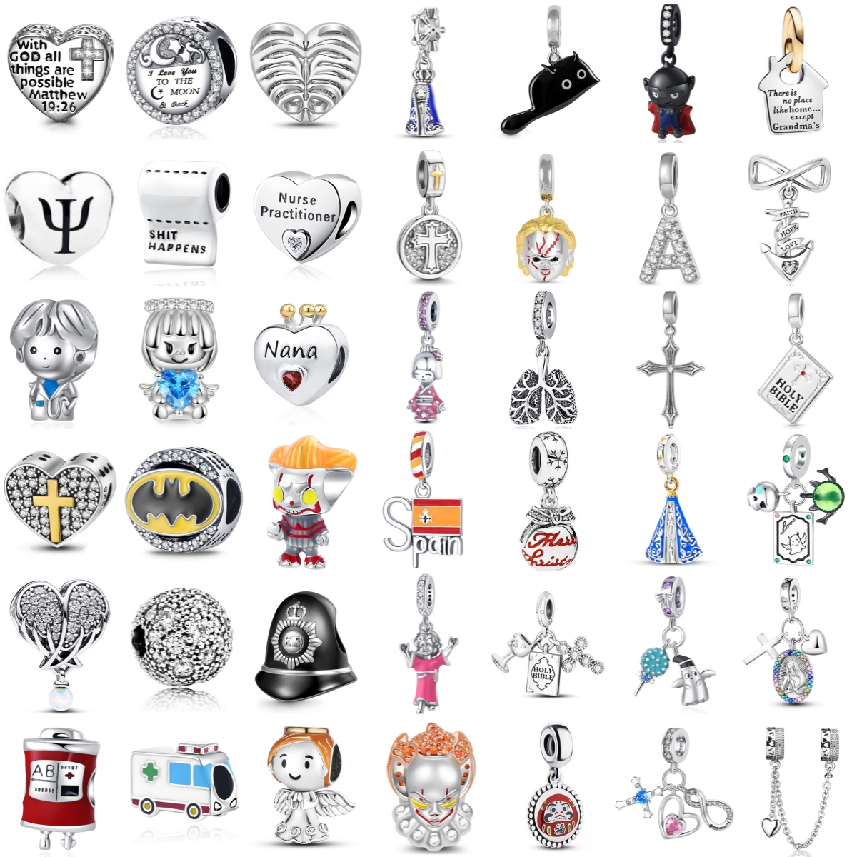 New Trinkets 925 Silver Angel  - đánh giá và giá Crossfit Accessories