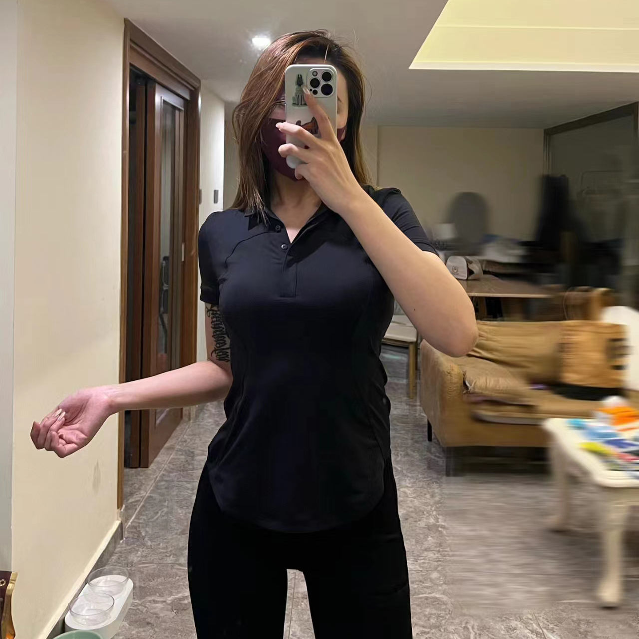 LULU FLORA Women's POLO shirt  - đánh giá và giá Crossfit G