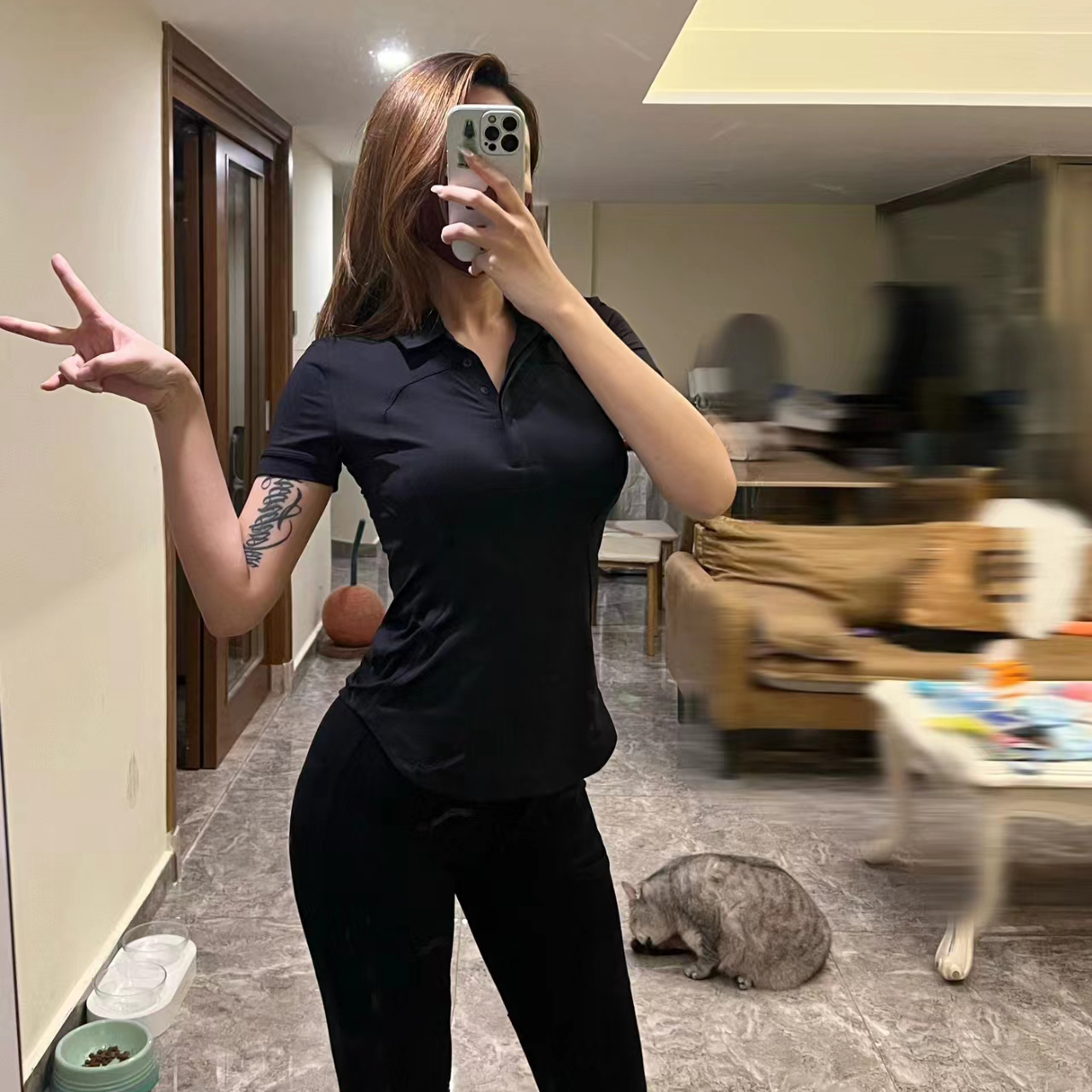 LULU FLORA Women's POLO shirt  - đánh giá và giá Crossfit G