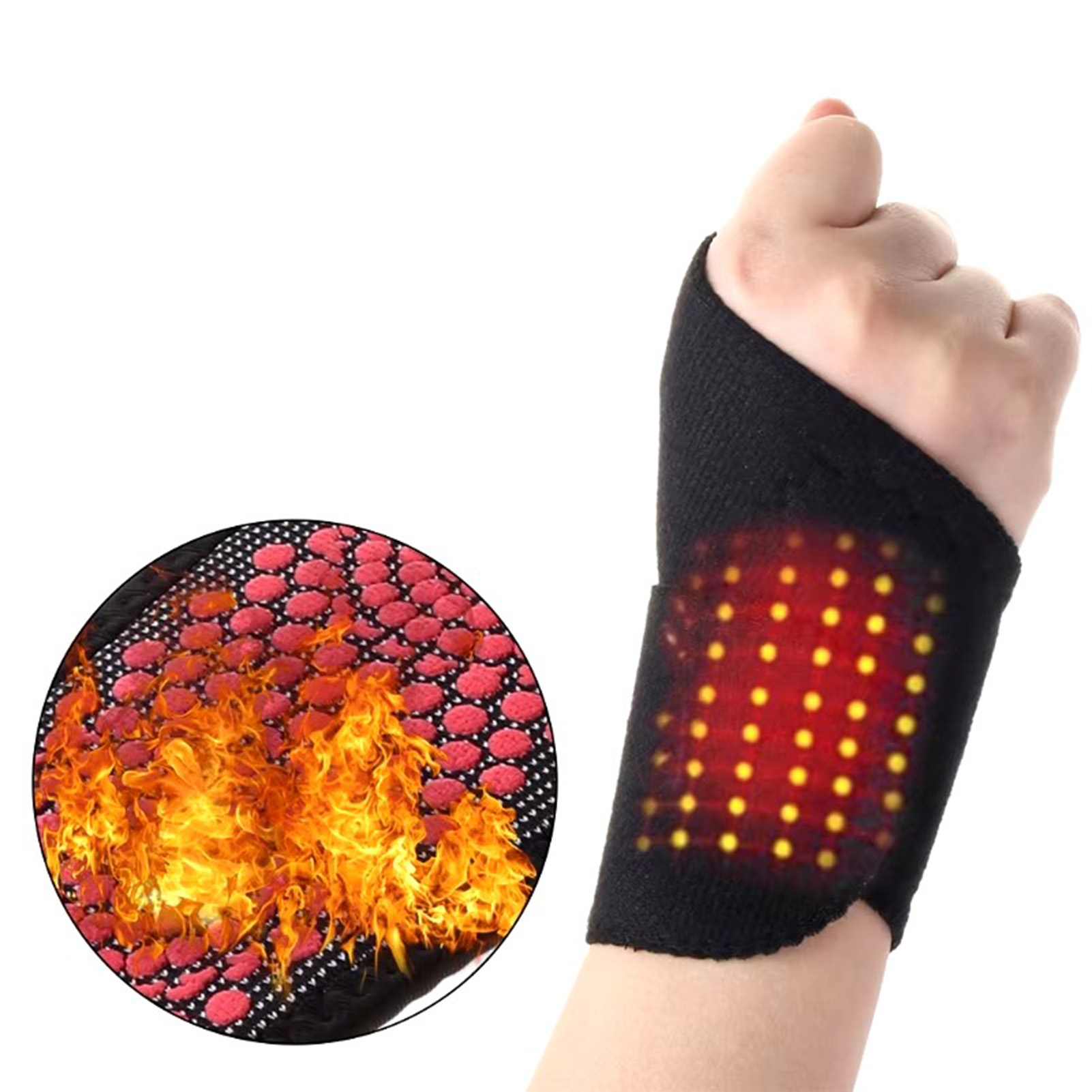 1/2pcs Self-Heating Wrist Brac - đánh giá và giá Wrist Wrap Support
