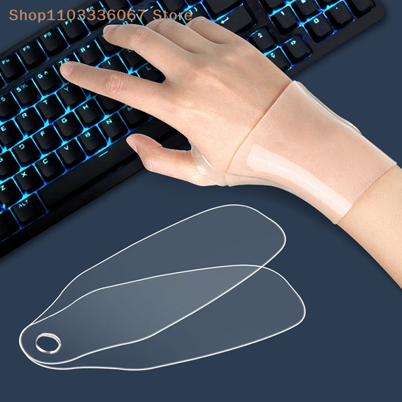 【HL】1Pc Transparent Wristband  - đánh giá và giá Wrist Wrap Support