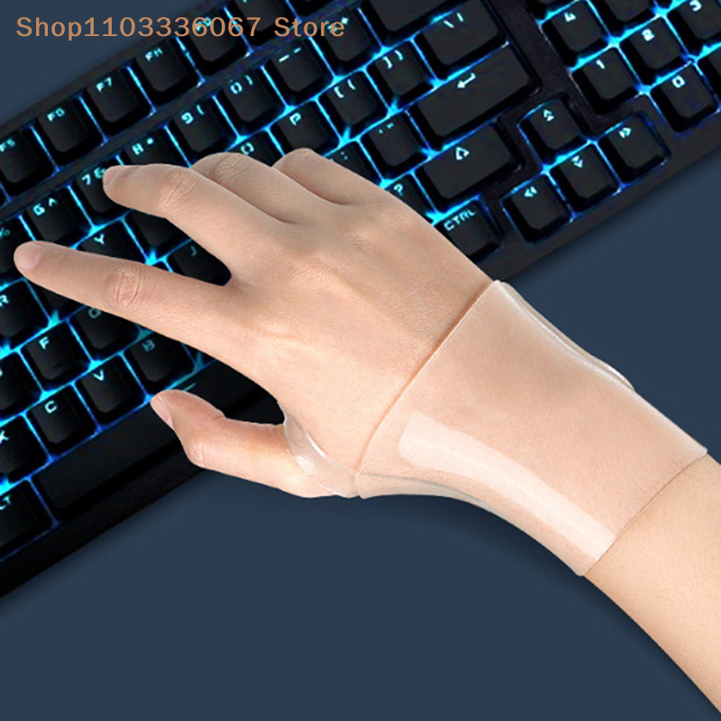 【HL】1Pc Transparent Wristband  - đánh giá và giá Wrist Wrap Support